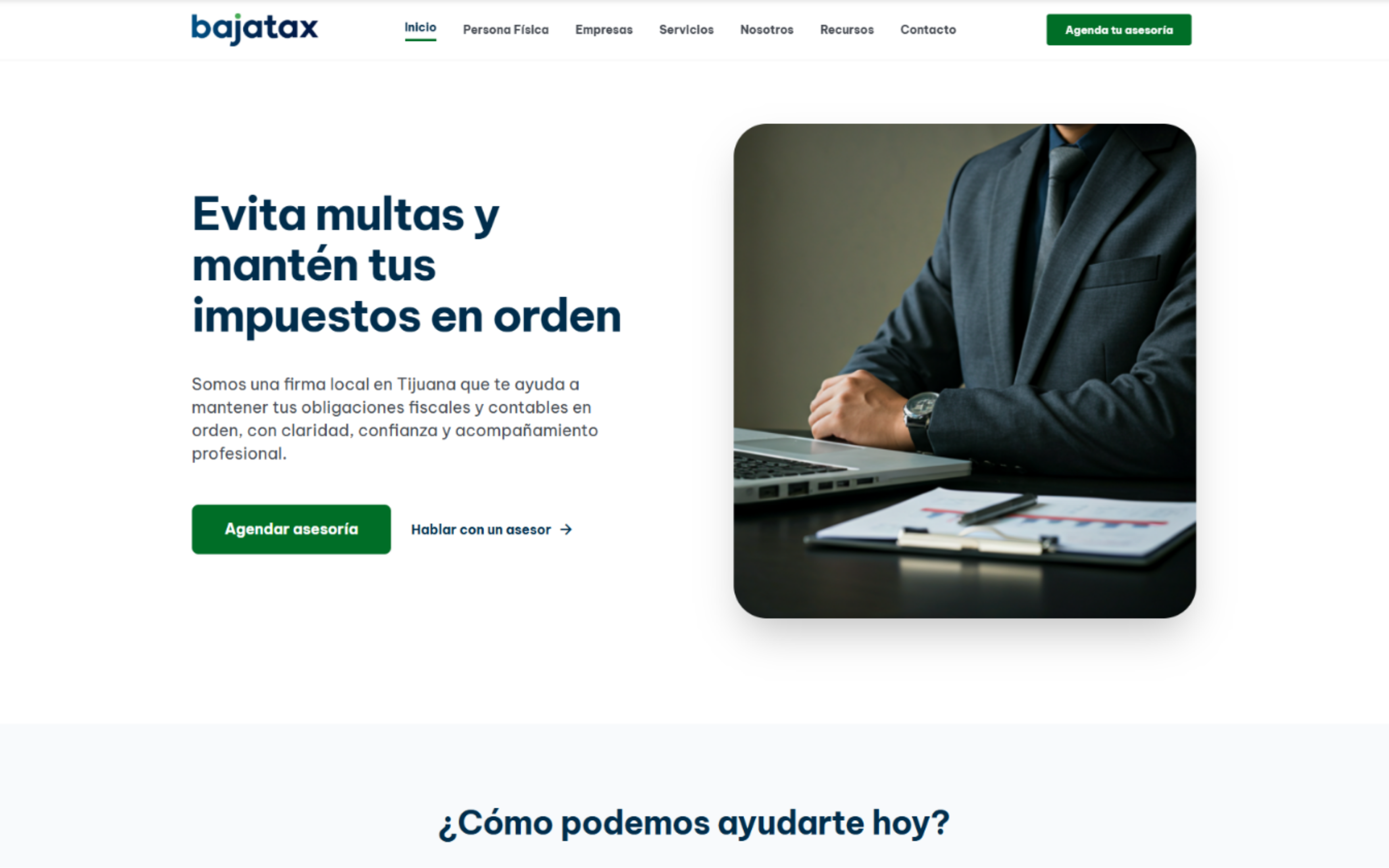 BajaTax - Infraestructura Digital Corporativa